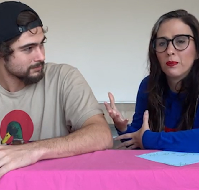 Tatá Werneck revela questões da relação com Rafael Vitti e diz: - <i>A gente atinge um grau de intimidade na quarentena que não queríamos</i>