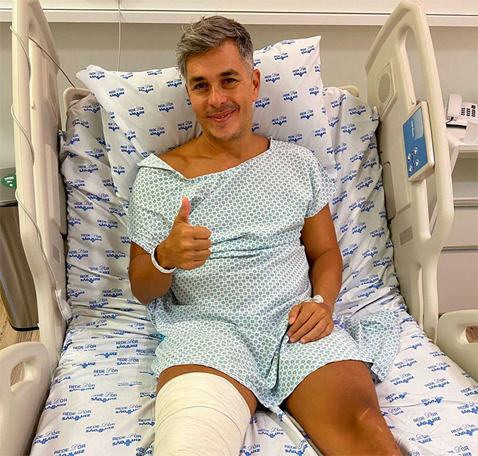 Ex-jornalista da <i>Globo</i>, Ivan Moré passa por cirurgia no joelho