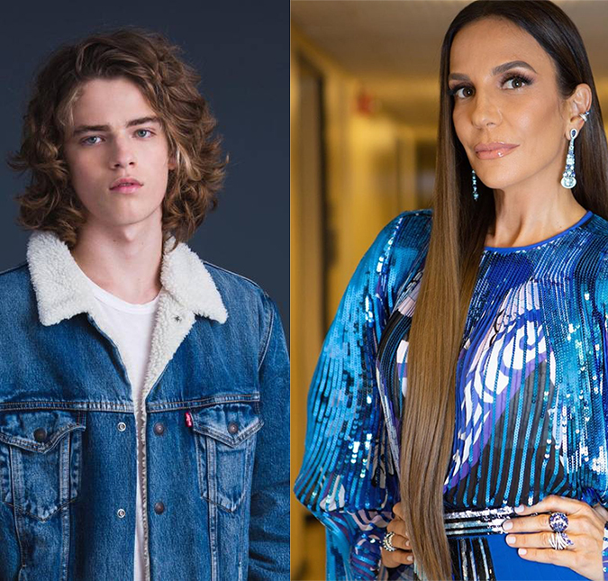 Sobrinho de Ivete Sangalo surpreende pela beleza e se prepara para ser ator: <i>Pode ser um futuro Caio Castro</i>