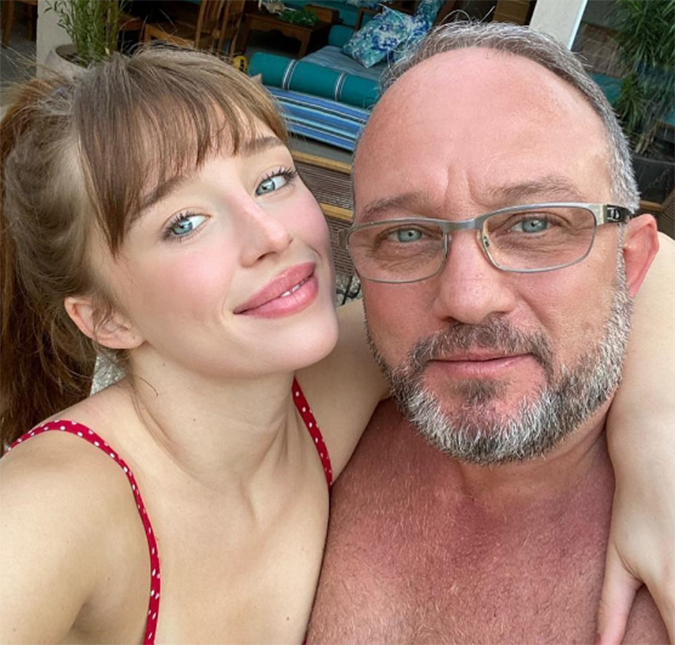 Em meio à polêmica com Nego do Borel, pai de Duda Reis comemora visita surpresa da filha