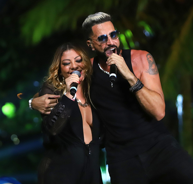 Cantora de <i>Tô Nem Aí</i>, Luka faz participação especial na <i>live</i> do músico Latino; assista!
