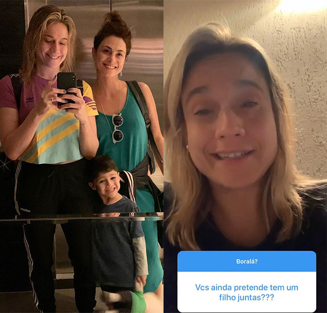 Fernanda Gentil responde seguidor sobre ter filhos com sua mulher e brinca: <i>Já paramos de tomar pílula</i>