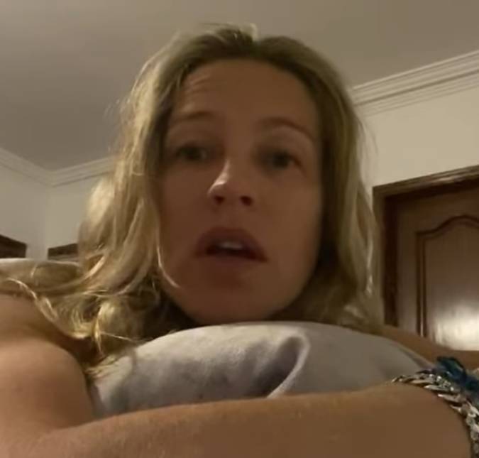 Luana Piovani fala que namoro<i> não está a ajudando</i>