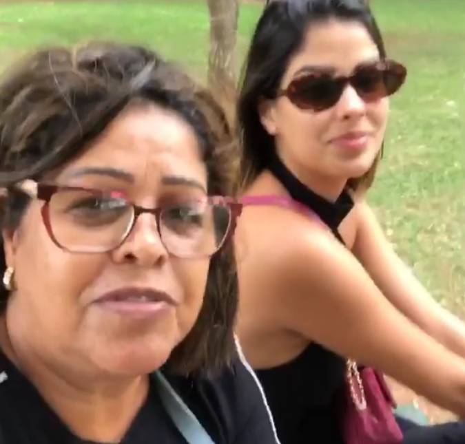 Mãe de Munik Nunes posta briga com o ex-marido na casa que eles dividiam: <I>Já colocou mulher aqui dentro</i>