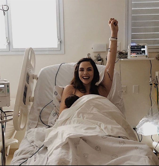 Titi Müller dá à luz primeiro filho, Benjamin: <i>Nunca me senti tão poderosa na vida inteira</i>