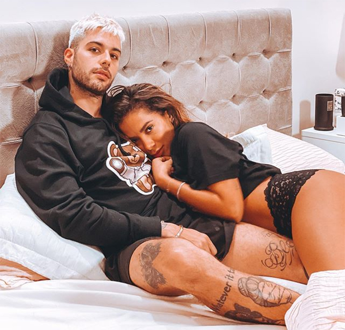 Anitta se declara para Gui Araujo em vídeo: - <I>Descobri que eu te amo muito</I>; assista!