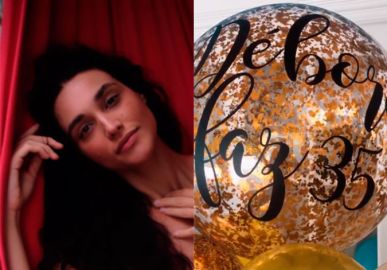 Débora Nascimento comemora 35 anos de idade e ganha declaração de amor do namorado!