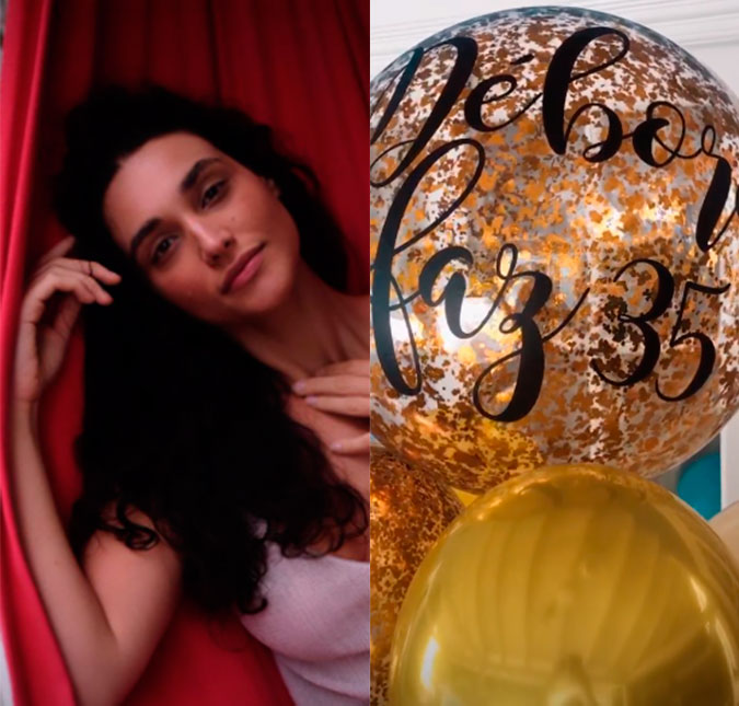 Débora Nascimento comemora 35 anos de idade e ganha declaração de amor do namorado!