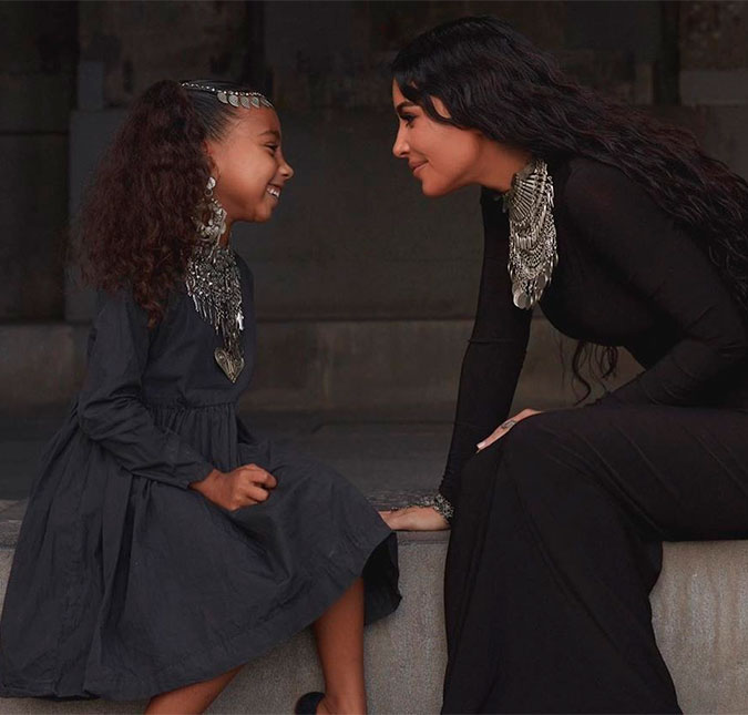 Kim Kardashian celebra os sete anos de vida de North West: <i>O tempo passou tão rápido!</i>