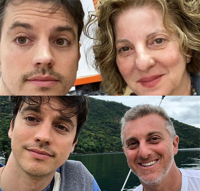 Mãe de Luciano Huck relembra reação ao descobrir sexualidade do filho cineasta: <I>- Tudo me dava medo</I>