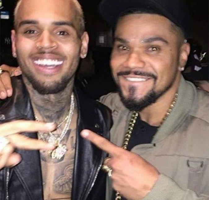 Naldo Benny relembra encontro com Chris Brown, comediante duvida e ele dispara: <I>Tenho provas de tudo que eu falei</I>