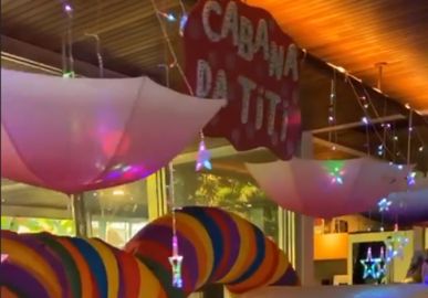 Giovanna Ewbank organiza festa divertida para celebrar os sete anos de idade de Titi