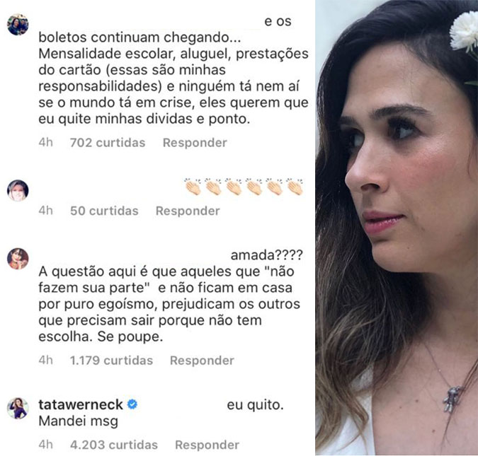 Tatá Werneck se oferece para quitar dívidas de seguidora; entenda!
