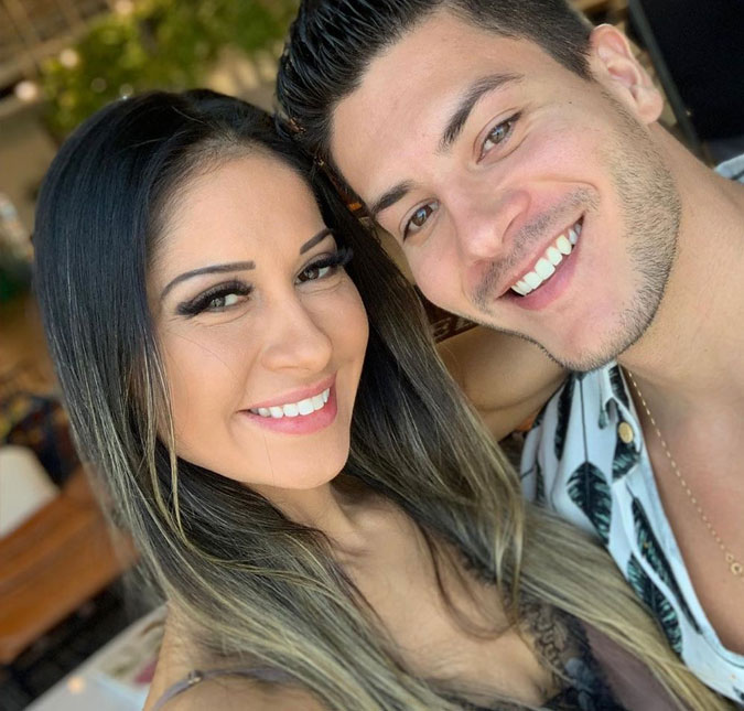 Em suposto áudio vazado, Mayra Cardi revela que estava bancando garota de programa para Arthur Aguiar