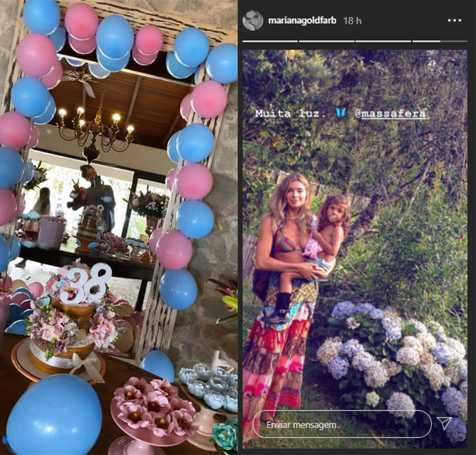 Grazi Massafera mostra detalhes da comemoração de seu aniversário e recebe homenagem de Mariana Goldfarb; confira!
