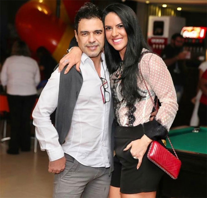 Zezé Di Camargo reencontra o pai após período de isolamento social