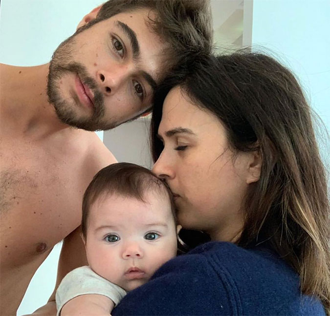 Tatá Werneck diz que quer ter mais um filho e fala sobre ansiedade com Clara Maria na pandemia: <I>- Me deu muita angústia de saber que eu não posso proteger ela nesse momento</I>