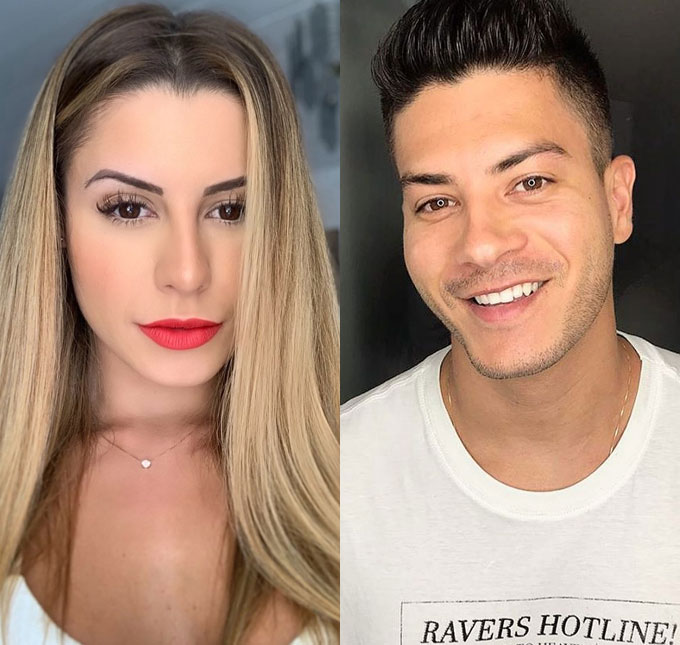 Em meio a polêmica com Arthur Aguiar e Mayra Cardi, vídeo antigo de Arícia Silva falando sobre homem que não a assumia intriga internautas!