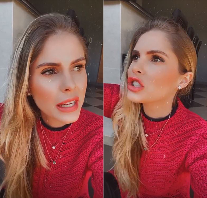 Bárbara Evans desabafa sobre críticas e esclarece plásticas: <i>- Só faço botox e boto um pouquinho de boca</i>