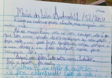 Maisa Silva mostra diário da infância chama Celso Portiolli de feio e pede desculpas, confira!