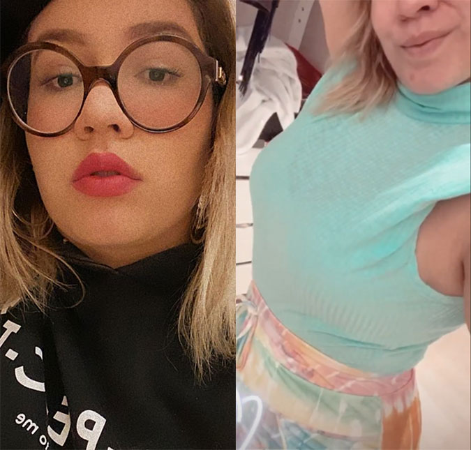 Marília Mendonça exibe resultado de reeducação alimentar em vídeo de <I>look</I>; confira!