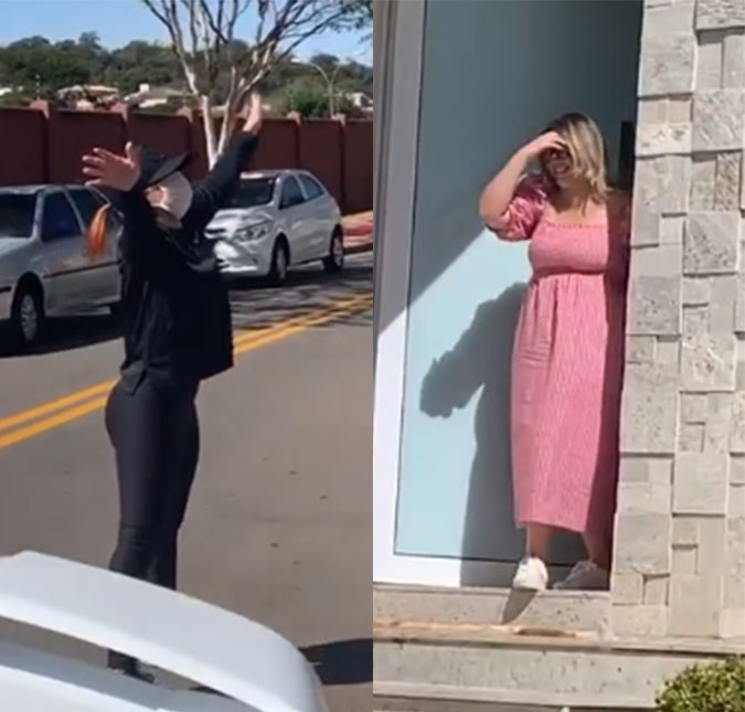 Maiara aparece de surpresa na casa de Marília Mendonça em aniversário da cantora; assista ao vídeo!