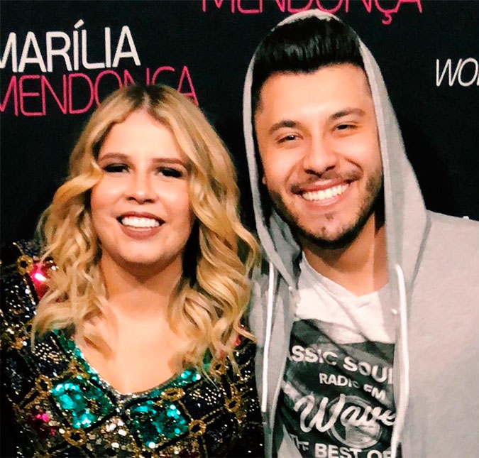 Após fim do namoro, Murilo Huff faz homenagem para Marília Mendonça e cita tatuagem que ambos têm juntos: <i>Você é especial</i>