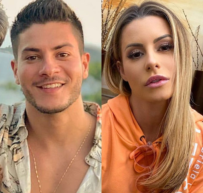 Arthur Aguiar diz que está <i>encarando a si mesmo</i> após separação de Mayra Cardi e Aricia Silva volta a negar romance com o ator