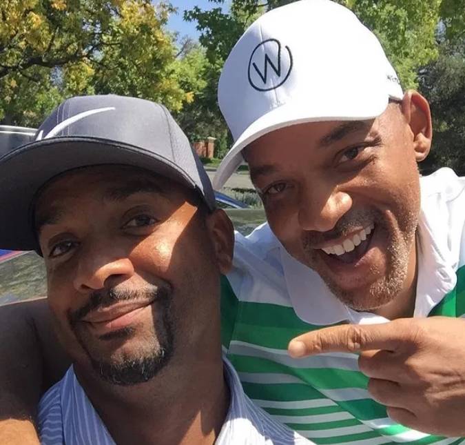 Alfonso Ribeiro, o Carlton de <I>Um Maluco no Pedaço</i>, quer retomar contato com Will e Jada Pinkett Smith, após crise do casal