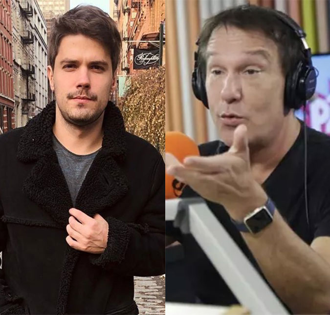 Filho de Emilio Surita diz que o pai o expulsou de casa após ele assumir sua bissexualidade: <I>- Tive que passar dois anos fora</I>