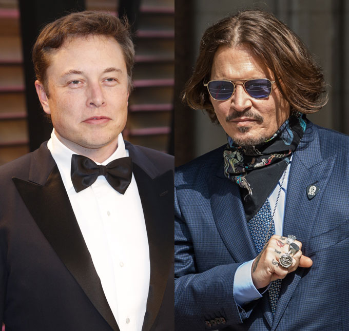 Após ser acusado de traição com Amber Heard, Elon Musk chama Johnny Depp para <i>briga profissional</i>