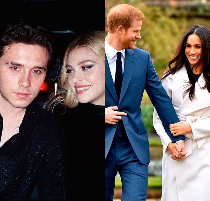 Príncipe Harry, Meghan Markle e Elton John serão convidados para o casamento de Brooklyn Beckham; saiba mais!