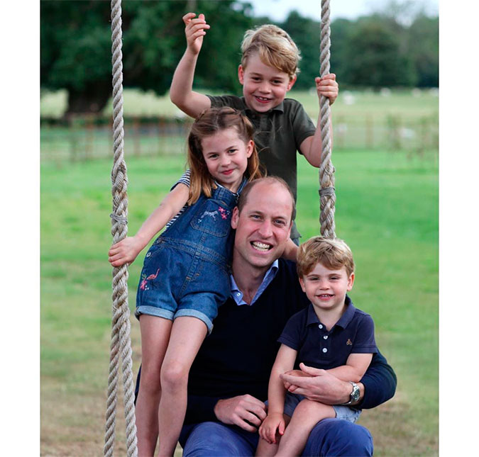 Príncipe William sobre ajudar os filhos a estudarem em casa: <i>- Aprendi que minha paciência é muito menor do que eu pensava!</i>