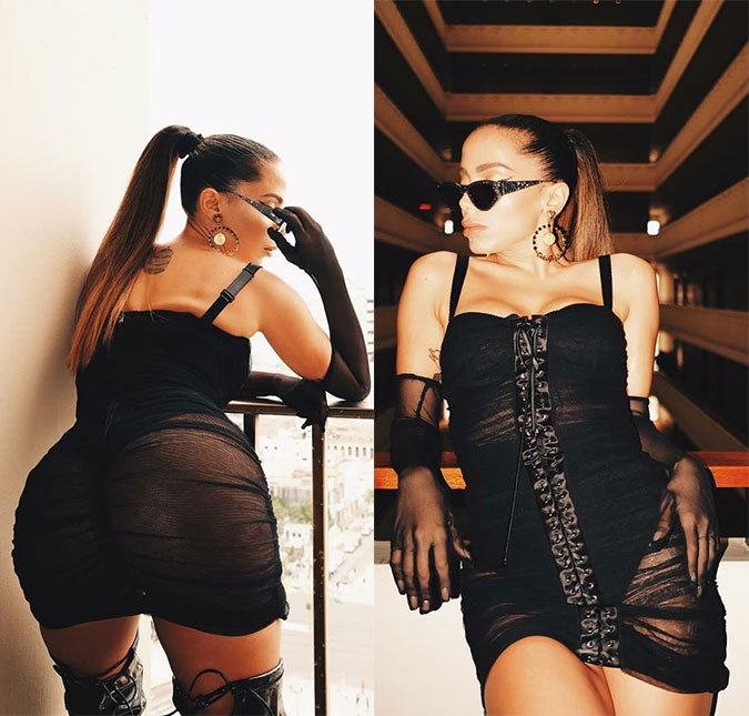 Anitta dá detalhes de suas experiências sexuais e admite: <I>- O parceiro já chegou lá sem nem tirar a roupa</I>