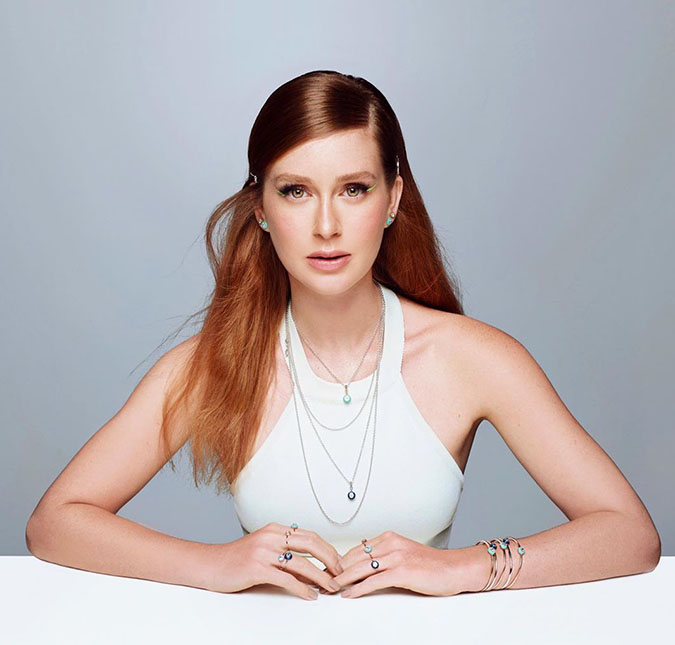 Marina Ruy Barbosa responde internauta que sonhou com ela sendo procurada pela polícia: <i>Estou pagando todos os impostos direitinho, juro</i>