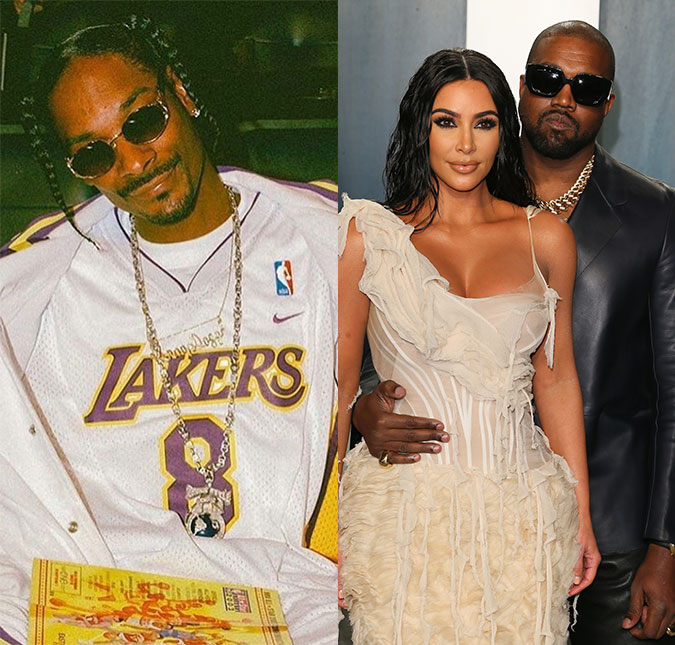 Após polêmica com Kanye West, Snoop Dogg afirma que sente <I>algo sinistro</I> em casa das Kardashians