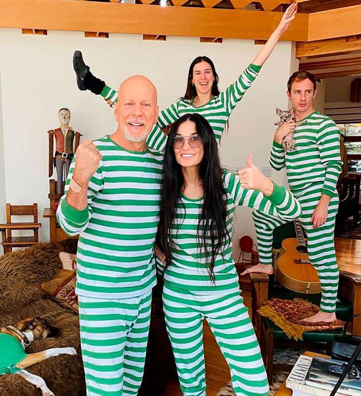 Conheça a gigantesca família de Bruce Willis! - Estrelando