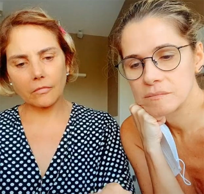 Ingrid Guimarães e Heloisa Périssé se encontram e postam vídeo inusitado sobre coronavírus; confira!