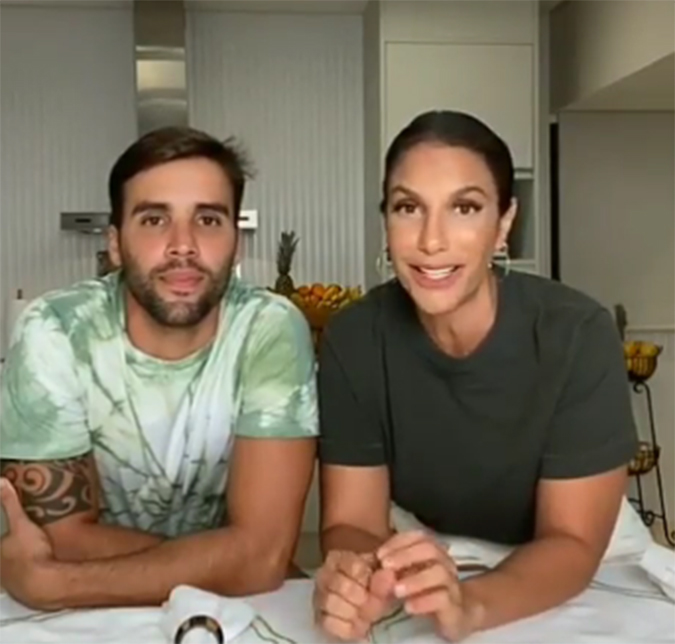 Marido de Ivete Sangalo brinca sobre <i>fogo</i> da cantora e ela responde: <i>Você sabe muito bem, meu bombeiro</i>