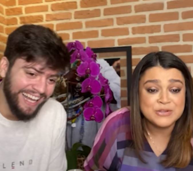 Preta Gil brinca sobre marido exagerar no videogame na quarentena: <I>Tem dia que nem banho toma</i>