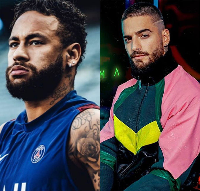 Neymar Jr. se pronuncia após Maluma desativar <i>Instagram</i> por suposta indireta do jogador