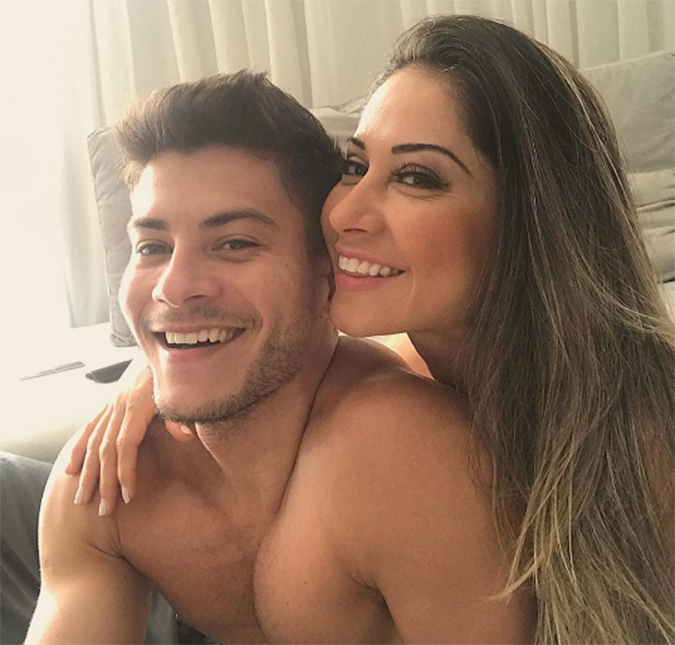 Arthur Aguiar pede desculpas publicamente à Mayra Cardi e diz que sente culpa: <i>A gente só da valor quando a gente perde</i>