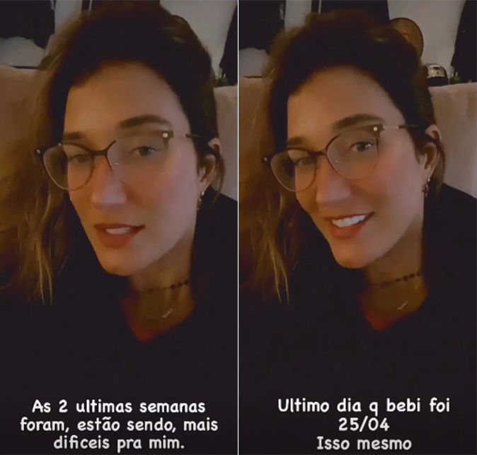 Gabriela Pugliesi volta a beber após festa polêmica em meio à pandemia do coronavírus e avisa: <i>Precisava dar uma relaxada</i>