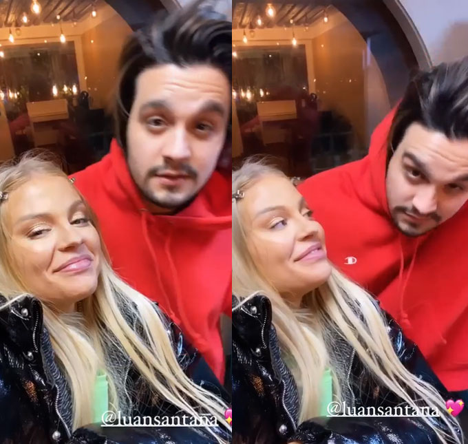 Luísa Sonza e Luan Santana levam fãs à loucura após aparecerem juntos em estúdio: <i>Vem coisa boa por aí</i>