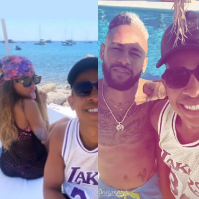 Anitta flerta com rapper gringa - enquanto parece estar em Ibiza com Neymar!