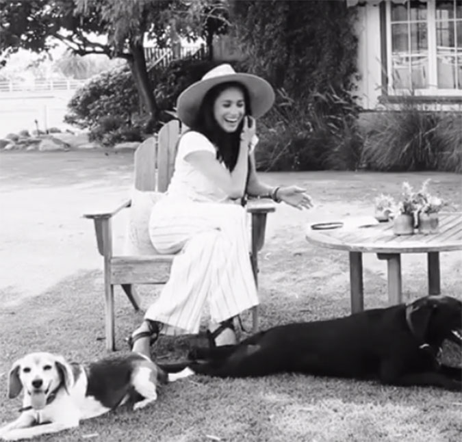 Meghan Markle diz que está feliz por voltar a morar nos Estados Unidos <I>por várias razões</I>, e usa chapéu de dois mil reais em vídeo; veja!