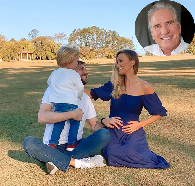 Roberto Justus revela que será avô pela quarta vez: - <I>Estamos muito felizes</I>