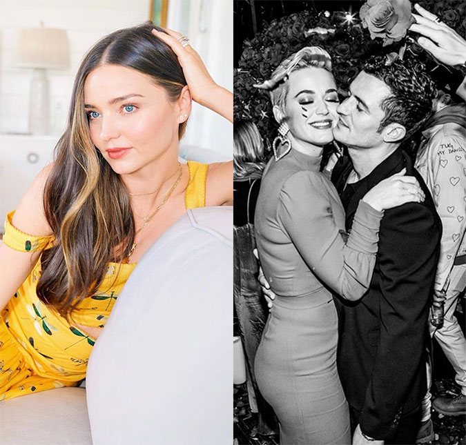 Ex-esposa de Orlando Bloom, Miranda Kerr comemora chegada de filha do ator com Katy Perry: <i>Mal posso esperar para conhecê-la</I>