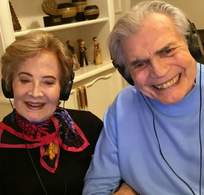 Glória Menezes comemora 56 anos de casamento com Tarcísio Meira: <i>- Grande amor da minha vida</i>
