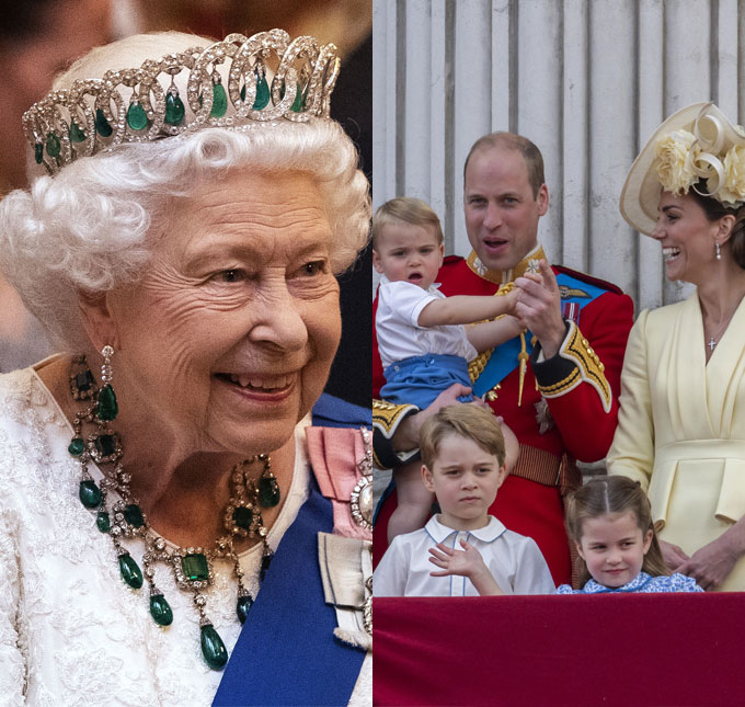 Rainha Elizabeth se encontra com William, Kate e bisnetos após cinco meses afastados; diz jornal